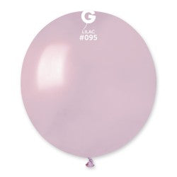 
            
                Load image into Gallery viewer, Metallic Balloon Lilac GM150-095 | 25 balloons per package of 19&amp;#39;&amp;#39; each | Gemar Balloons USA
            
        