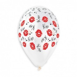 
            
                Load image into Gallery viewer, Crystal Lipstick &amp;amp; Kiss Balloon GS120-945-946 | 50 balloons per package of 13&amp;#39;&amp;#39; each Love
            
        