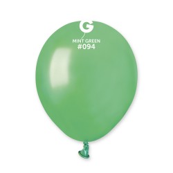
            
                Load image into Gallery viewer, Metallic Balloon Mint Green AM50-094  | 100 balloons per package of 5&amp;#39;&amp;#39; each
            
        