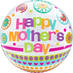 Happy Mother's Day Bubble Dots & Patterns 22