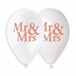 MR & MRS Balloon GMS120-759 | 50 balloons per package of 13'' each Love