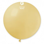 Solid Balloon Baby Yellow G30-043 | 1 balloon per package of 31''