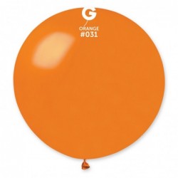 Metallic Balloon Orange GM30-031 | 1 balloon per package of 31'' | Gemar Balloons USA
