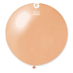 Metallic Balloon Peach GM30-061 | 1 balloon per package of 31'' each | Gemar Balloons USA