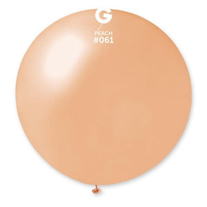 
            
                Load image into Gallery viewer, Metallic Balloon Peach GM30-061 | 1 balloon per package of 31&amp;#39;&amp;#39; each | Gemar Balloons USA
            
        