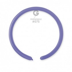 Solid Balloon Periwinkle D2 (160)-075 | 50 balloons per package of 1'' each