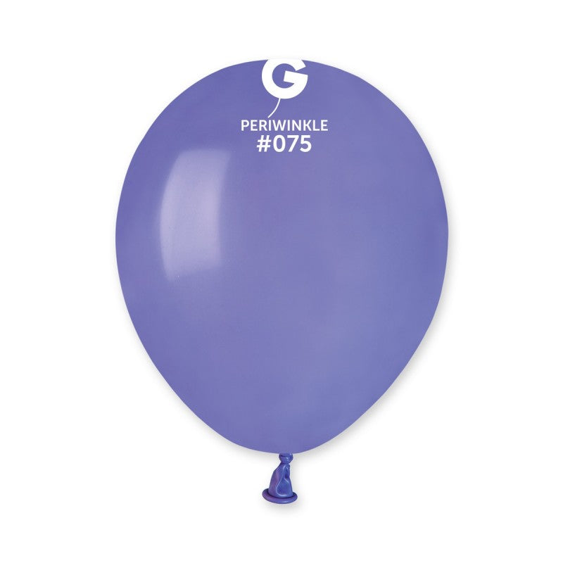 
            
                Load image into Gallery viewer, Solid Balloon Periwinkle A50-075  | 100 balloons per package of 5&amp;#39;&amp;#39; each
            
        