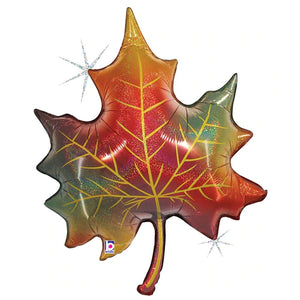 
            
                Load image into Gallery viewer, Glitter Fall Leave Shape 30&amp;quot;
            
        