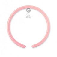 Solid Balloon Pink D2 (160)-057 | 50 balloons per package of 1'' each