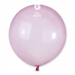 Crystal Balloon Pink G150-016 | 25 Balloons per package of 19'' each | Gemar Balloons USA