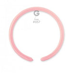 Solid Balloon Pink D2 (160)-057 | 50 balloons per package of 1'' each
