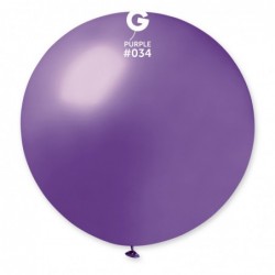 Metallic Balloon Purple GM30-034 | 1 balloon per package of 31''
