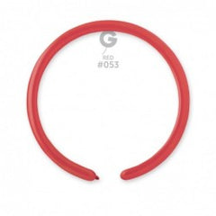 Metallic Balloon Red D2M (160)-053 | 50 balloons per package of 1'' each