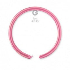 Metallic Balloon Rose D2M (160)-033 | 50 balloons per package of 1'' each