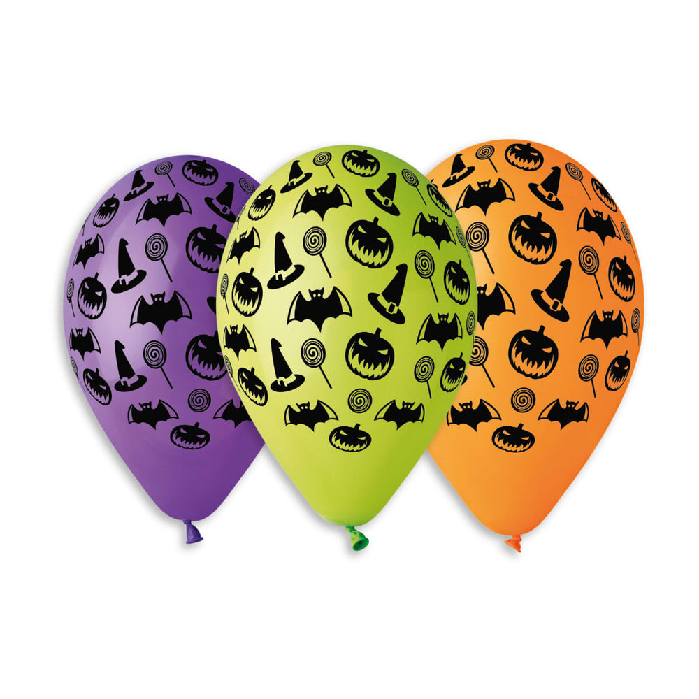 
            
                Load image into Gallery viewer, Halloween Texture Solid Balloon GS120-217 | 50 balloons per package of 13&amp;#39;&amp;#39; each
            
        