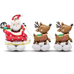Airloonz Santa & Reindeer 99