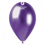 GB120-097 Shiny Purple 13" 25 pcs