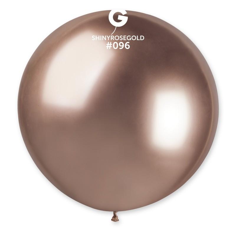 Shiny Rose Gold Balloon GB30-096  31" | Gemar Balloons USA