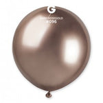 Shiny Rose Gold Balloon GB150-096 19" | Gemar Balloons USA