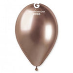 GB120-096 Shiny Rose Gold 13" 25 pcs | Gemar Balloons USA