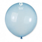 Crystal Balloon Pastel Sky Blue G150-044 | 25 Balloons per package of 19'' each | Gemar Balloons USA