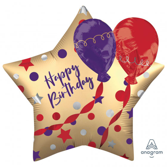 
            
                Load image into Gallery viewer, Happy Birthday Star 3D Effect
            
        