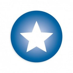 Solid Balloon Star Navy Blue AS50-803 | 100 balloons per package of 5'' each
