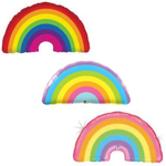 Rainbow Shaped Foil Balloon - 36" in each (Choose your color)