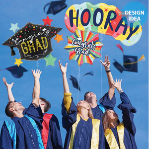 
            
                Load image into Gallery viewer, Colorful Grad Cap 40&amp;quot;
            
        