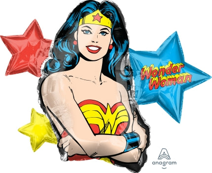 
            
                Load image into Gallery viewer, Wonder Woman SuperShape Foil
            
        