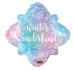 Winter Wonderland Snowflake 18"